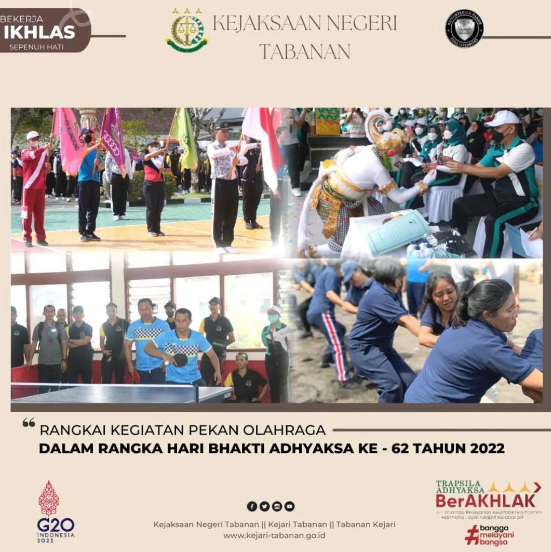 Upacara HUT Ke-73 Republik Indonesia Tahun 2018
